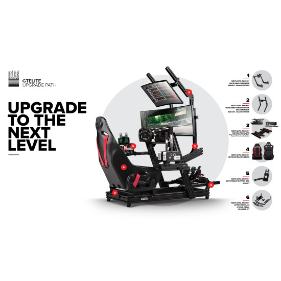 Next Level Racing GTElite Wheel Plate Edition Chassis