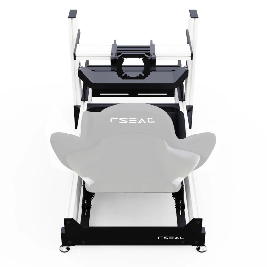 RSeat A1 Pro Formel Weiß Chassis