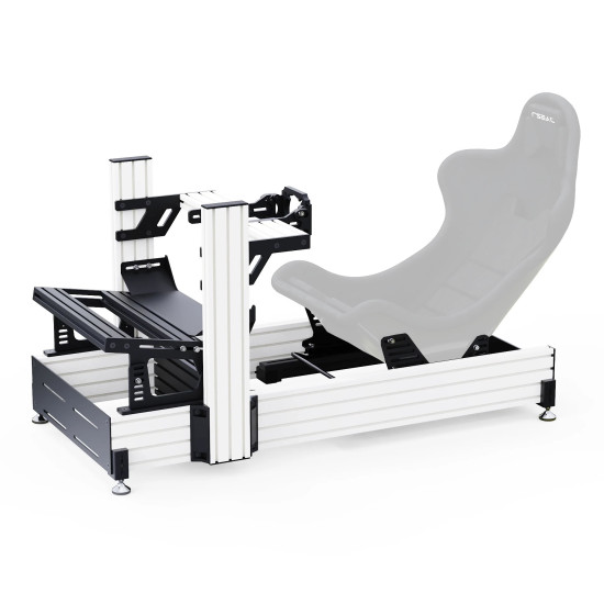 RSeat A1 Pro Formel Weiß Chassis