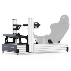 RSeat A1 Pro Formel Weiß Chassis