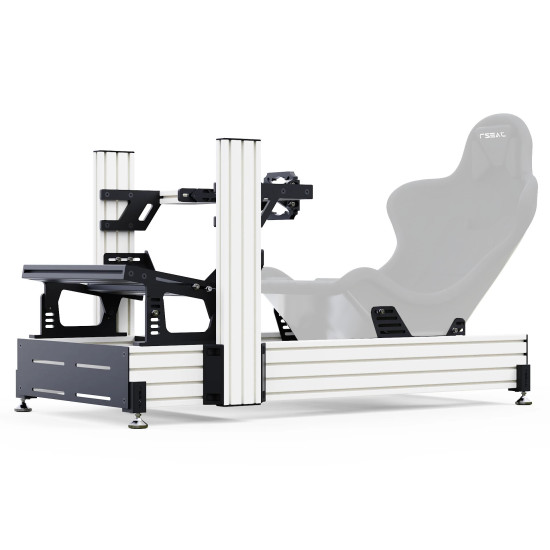 RSeat A1 Pro Formel Weiß Chassis