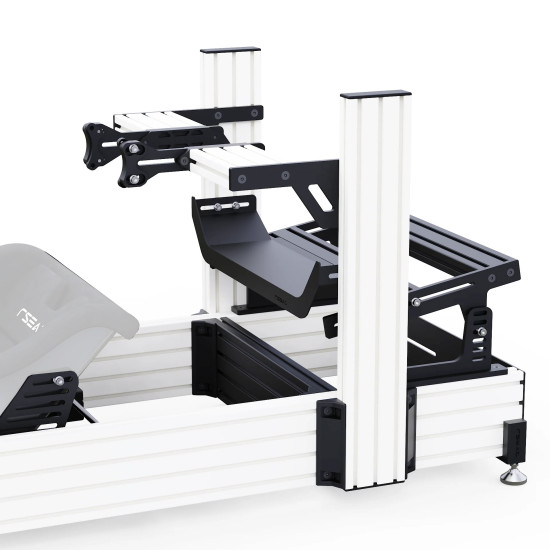 RSeat A1 Pro Formel Weiß Chassis