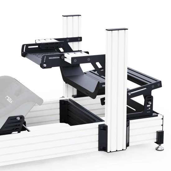 RSeat A1 Pro Formel Weiß Chassis