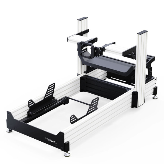 RSeat A1 Pro Formel Weiß Chassis