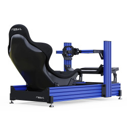 RSeat A1 Pro Formel Blau Cockpit