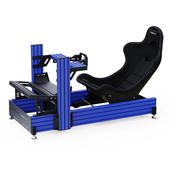 RSeat A1 Pro Formel Blau Cockpit
