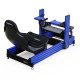 RSeat A1 Pro Formel Blau Cockpit
