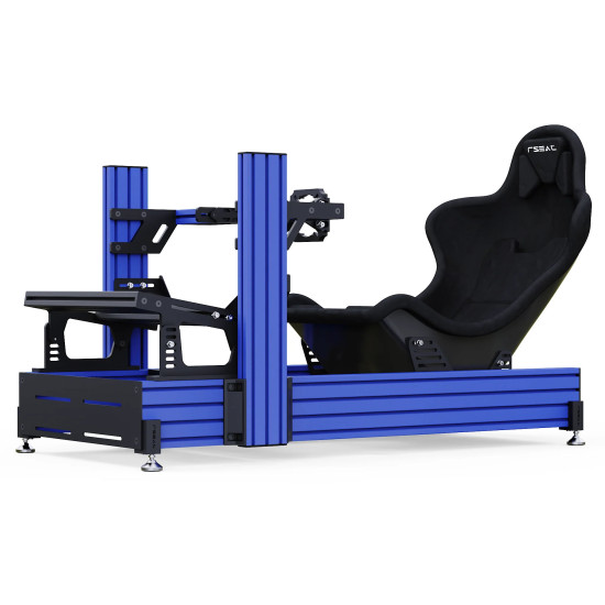 RSeat A1 Pro Formel Blau Cockpit