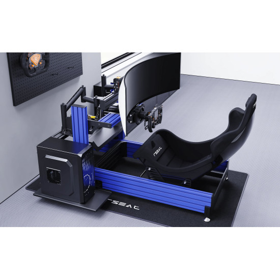 RSeat A1 Pro Formel Blau Cockpit