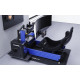RSeat A1 Pro Formel Blau Cockpit