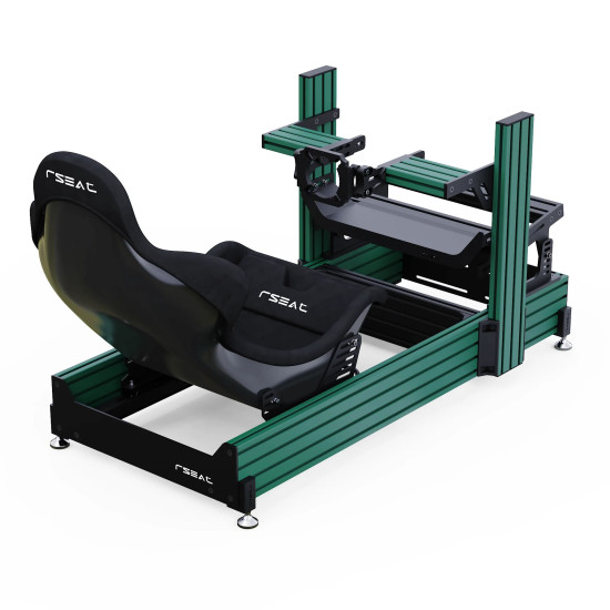 RSeat A1 Pro Formel Grün Cockpit