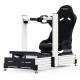 RSeat A1 Pro GT Weiß Cockpit