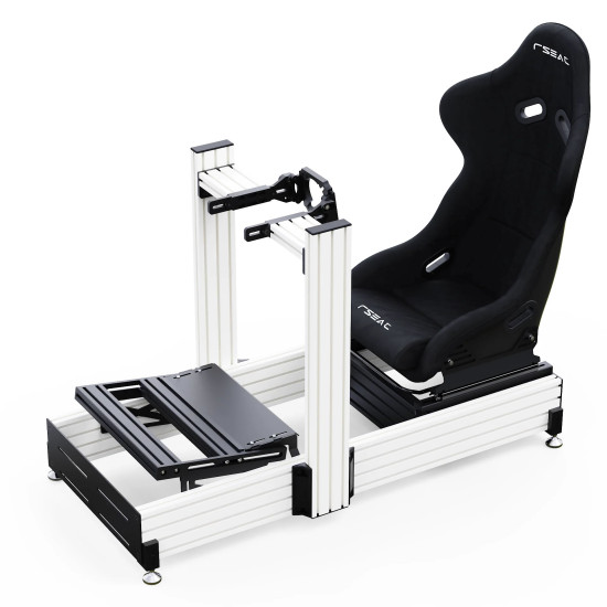 RSeat A1 Pro GT Weiß Cockpit