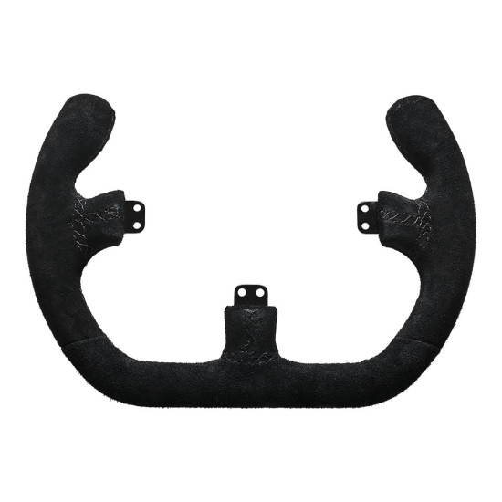 Asetek GT Lenkrad - C-Form Schwarz Wildleder