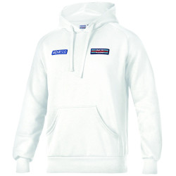 Herren Hoodie Big Stripes Martini Racing - Weiß