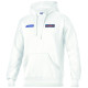 Herren Hoodie Big Stripes Martini Racing - Weiß