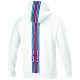 Herren Hoodie Big Stripes Martini Racing - Weiß