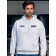 Herren Hoodie Big Stripes Martini Racing - Weiß