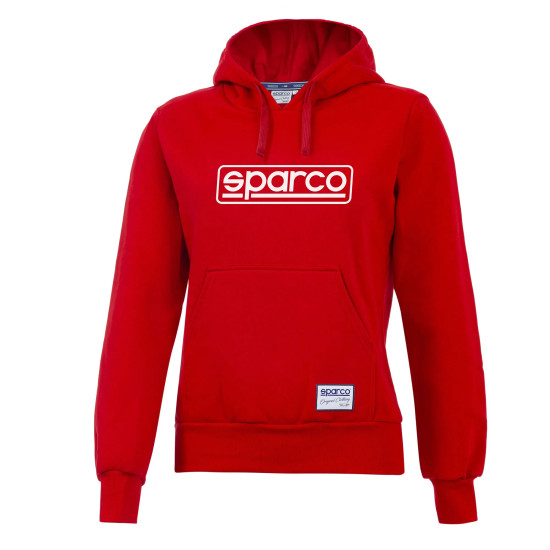 Lady's Hoodie Sparco Frame - Rot