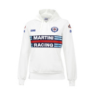 Damen Hoodie Sparco Martini Racing - Weiß