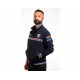 Herren Full Zip Sweatshirt Martini Racing - Schwarz