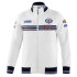 Herren Full Zip Sweatshirt Martini Racing - Weiß