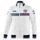 Herren Full Zip Sweatshirt Martini Racing - Weiß