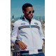 Herren Full Zip Sweatshirt Martini Racing - Weiß
