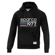 Herren Hoodie Sparco 1977 - Schwarz