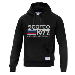 Herren Hoodie Sparco 1977 - Schwarz