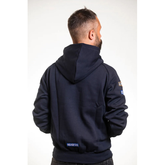 Herren Hoodie Sparco Martini Racing - Schwarz