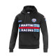 Herren Hoodie Sparco Martini Racing - Schwarz