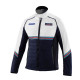 Herren Softshell Martini Racing Jacke - Weiß & Navy Blau