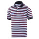 Herren Polo Gestreift Martini Racing - Weiß