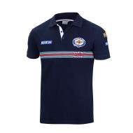 Herren Polo-Shirt Sparco Martini Racing – Navy Blau