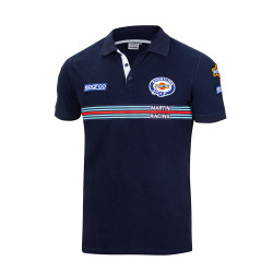 Herren Polo-Shirt Sparco Martini Racing – Navy Blau