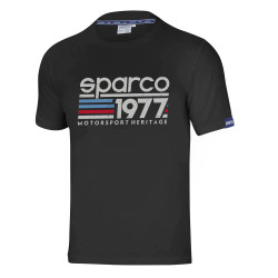 Herren T-Shirt Sparco 1977 - Schwarz