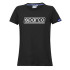 Damen T-Shirt Sparco Frame - Schwarz