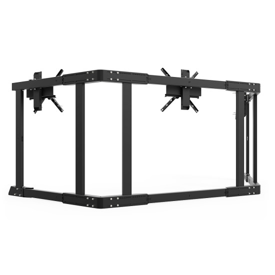 RSeat TX90 Schwarz - Triple Screen TV-Ständer 65 bis 90 Zoll