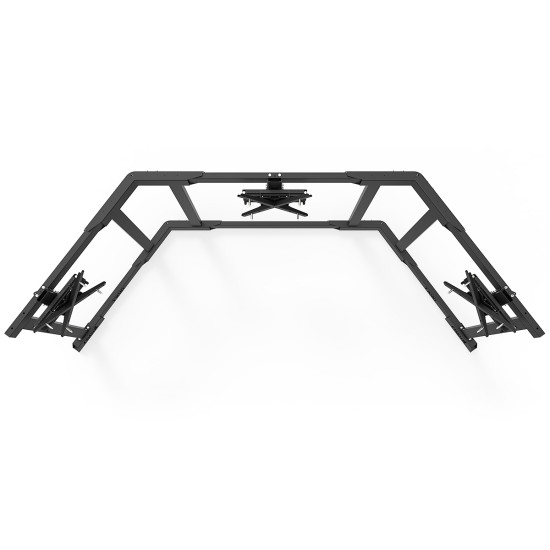 RSeat TX90 Schwarz - Triple Screen TV-Ständer 65 bis 90 Zoll