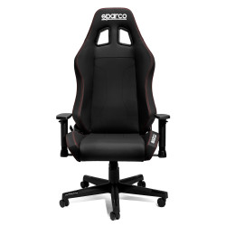 Sparco Coach Bürostuhl - Schwarz / Rot