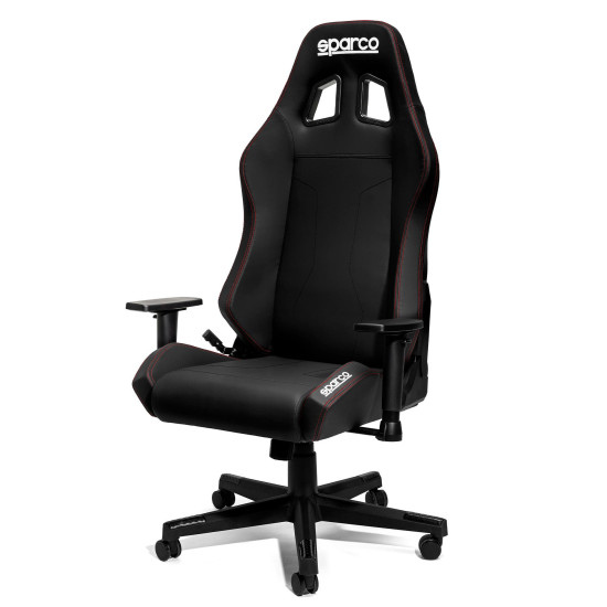 Sparco Coach Bürostuhl - Schwarz / Rot