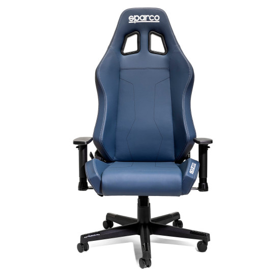 Sparco Coach Bürostuhl - Blau / Grau