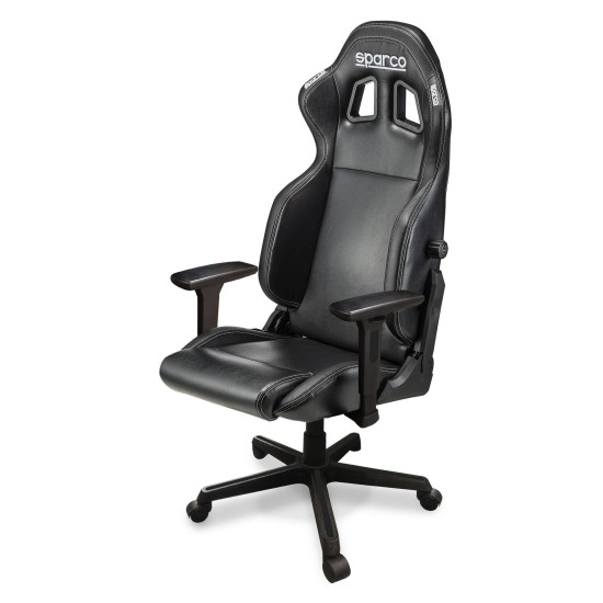 Sparco Icon Gaming- / Bürostuhl - Schwarz