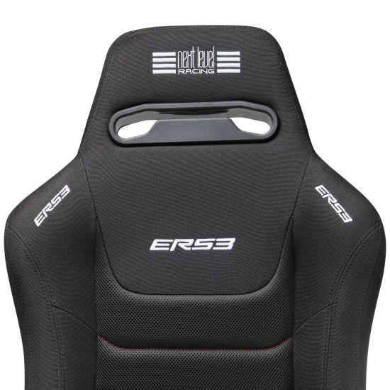 Next Level Racing ERS3 Elite verstellbarer Sitz Stoff & SIMAERO Mesh Edition