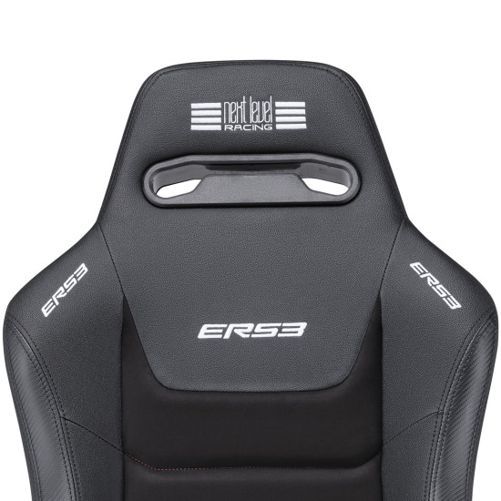 Next Level Racing ERS3 Elite verstellbarer Sitz PU-Leder & Wildleder Edition