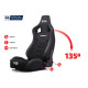 Next Level Racing ERS4 Elite verstellbarer Sitz Stoff & SimAero Mesh Edition