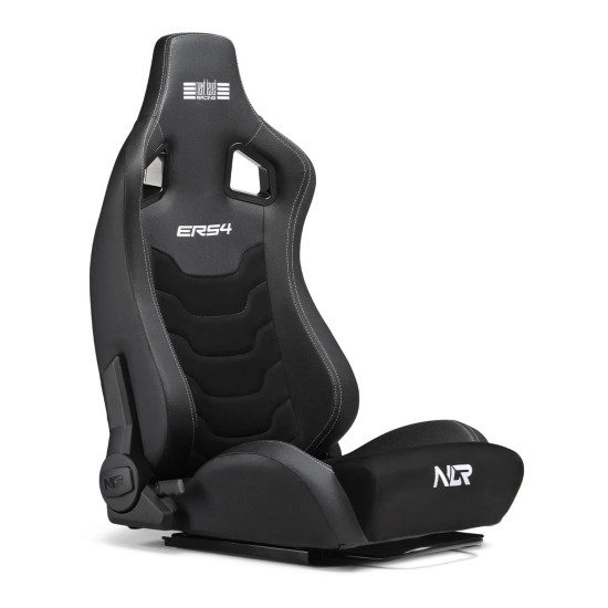 Next Level Racing ERS4 Elite verstellbarer Sitz PU-Leder & Wildleder Edition