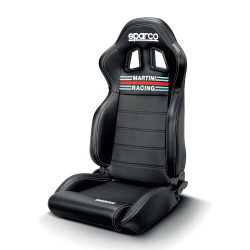 Sparco Martinig Racing R100 verstellbarer Sitz - Schwarz