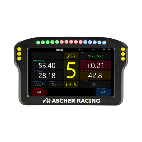 Ascher Racing Dashboard 4/5 Zoll